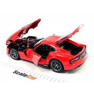 1/18 DODGE SRT Viper GTS 2013 красный