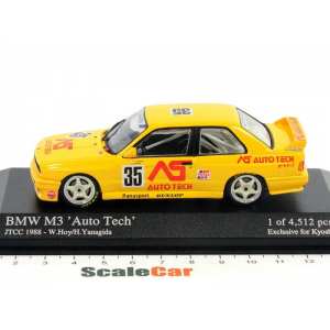 1/43 BMW M3 (E30) Auto Tech 35 JTCC 1988 Hoy / Yanagida (издание для Kyosho)