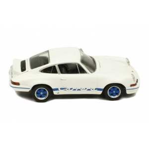 1/43 Porsche 911 Carrera RS 2.7 1973 белый с голубым