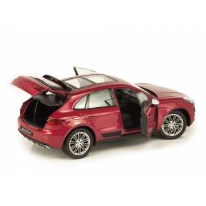1/24 Porsche Macan Turbo 2014 красный