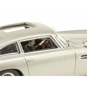 1/43 Aston Martin DB5 Goldfinger 1964 James Bond 007 серебристый