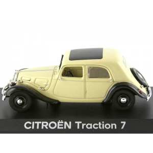 1/43 Citroen Traction 7C 1934 Beige & Black