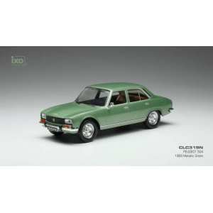 1/43 Peugeot 504 1969 зеленый металлик