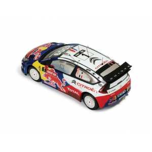 1/43 Citroen C4 WRC 1 S. Loeb D. Elena Winner Wales GB Rally 2009 (Champion 2009 - windows decorated)
