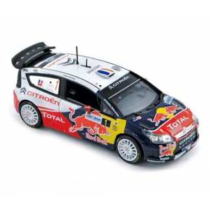 1/43 Citroen C4 WRC 1 S. Loeb D. Elena Winner France Rally 2010 (подарочная упаковка)