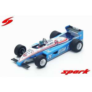 1/43 Ligier JS19 26 Monaco GP 1982 Jacques Laffite