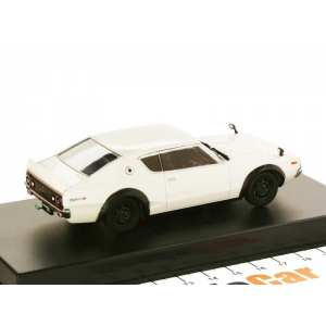 1/43 Nissan Skyline HT 2000GT 1973 KPGC110 Ken&Mary белый