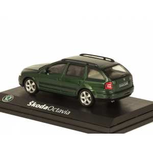 1/43 Skoda Octavia Combi 2004 зеленый металлик