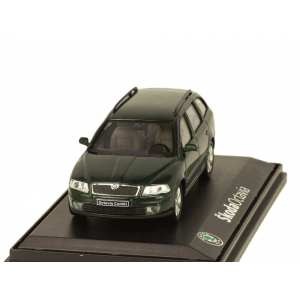 1/43 Skoda Octavia Combi 2004 зеленый металлик