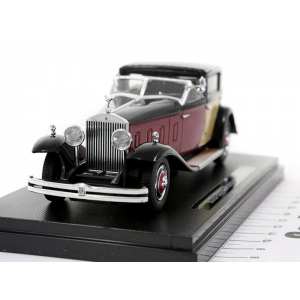 1/43 Rolls Royce Phantom II 1933 черный с бордовым