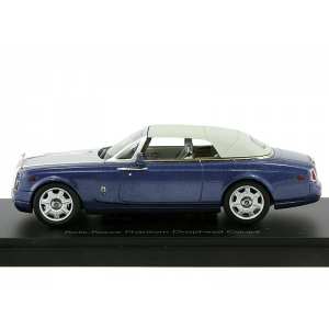 1/43 Rolls Royce Phantom Drophead Coupe Metropolitan Blue