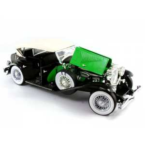 1/18 Duesenberg Model J 1934 зеленый с черным