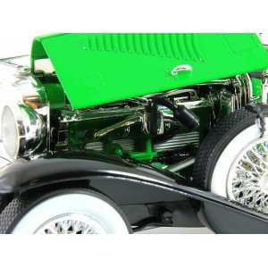 1/18 Duesenberg Model J 1934 зеленый с черным