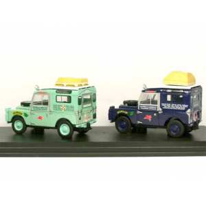 1/43 Land Rover 88 HT First Overland набор 2 шт. 1955