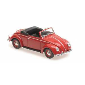 1/43 Volkswagen Hebmuller-Cabriolet 1950 красный