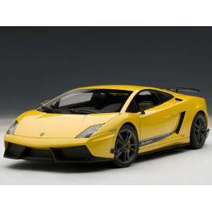 1/18 LAMBORGHINI GALLARDO LP570-4 SUPERLEGGERA 2010 (METALLIC YELLOW)