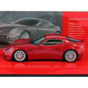 1/43 Alfa Romeo 8C Competizione 2003 red met