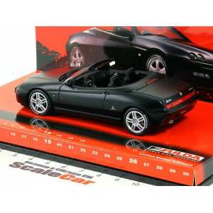 1/43 Alfa Romeo SPIDER 2003 MATT BLACK FULDA COLLECTION