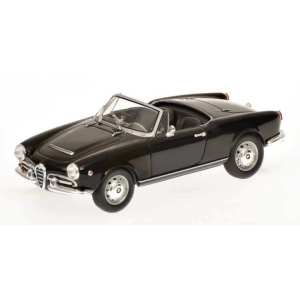 1/43 Alfa Romeo GIULIA SPIDER 1962 BLACK