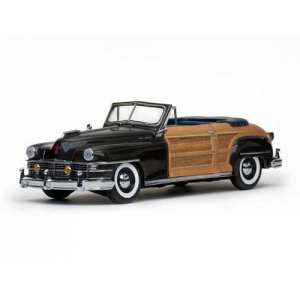 1/18 Chrysler Town & Country Convertible 1948 gunmetal grey/woody серый с отделкой деревом