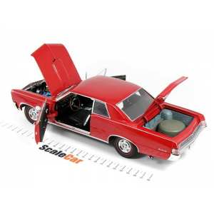 1/18 Pontiac GTO 1965 Montero Red красный