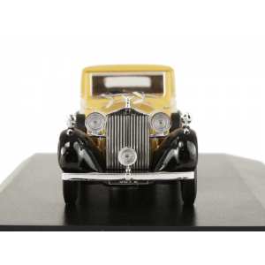 1/43 Rolls Royce Phantom Ill SDV H.J Mulliner 1937 бежевый с черным