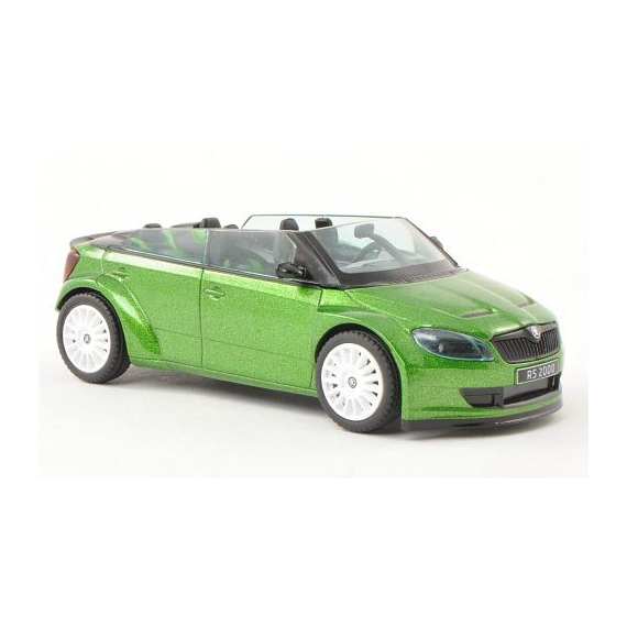 1/43 Škoda Fabia RS2000 Concept Car 2011 зеленый