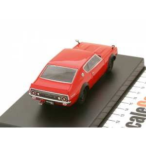 1/43 Nissan Skyline HT 2000GT 1973 KPGC110 Ken&Mary красный