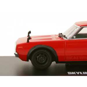 1/43 Nissan Skyline HT 2000GT 1973 KPGC110 Ken&Mary красный