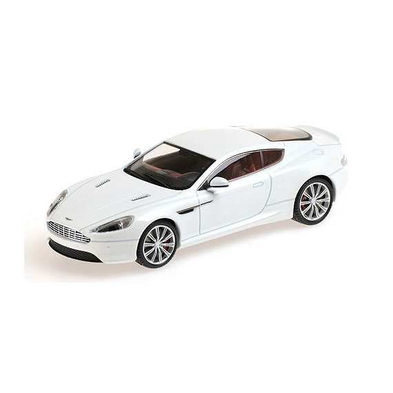 1/43 Aston Martin DB9 белый с красным салоном