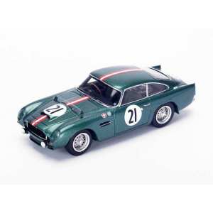 1/43 Aston Martin DB4 GT 21 Le Mans 1959 H. Patthey - R. Calderari