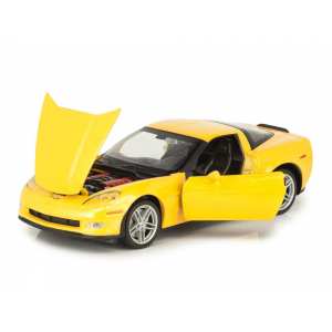 1/24 Chevrolet Corvette 2007 желтый