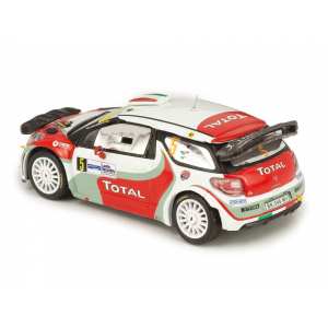1/43 CITROEN DS3 WRC 5 R.Capello-L.Pirollo 3rd Monza Rally 2011 с люстрой