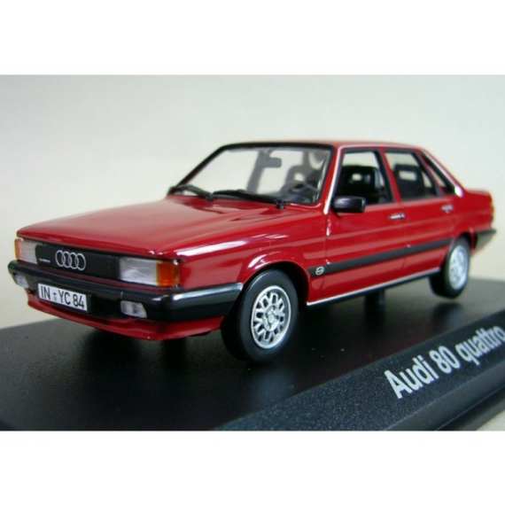 1/43 Audi 80 quattro Red 1985