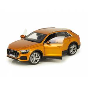 1/18 Audi Q8 2018 оранжевый металлик