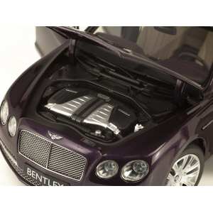 1/18 Bentley Flying Spur Damson W12 темно-вишневый металлик