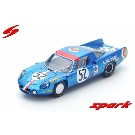 1/43 Alpine A210 52 10th Le Mans 1968 J.-L. Thérier - B. Tramont