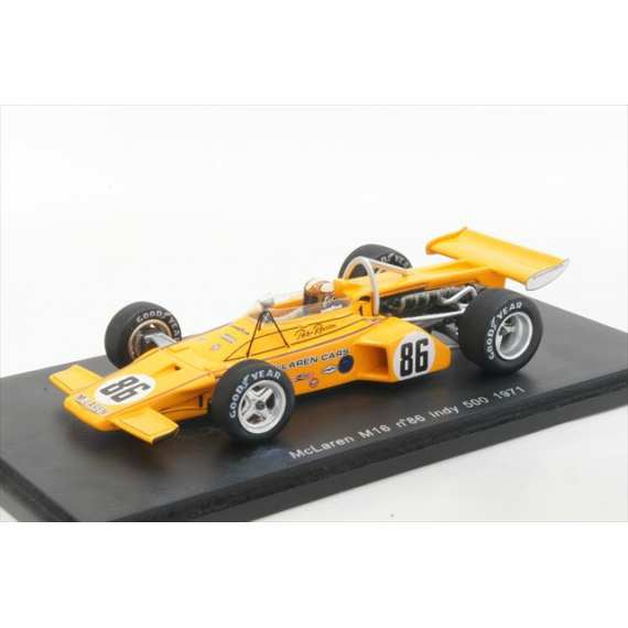 1/43 McLaren M16 86 2nd Indy 500 1971 Peter Revson