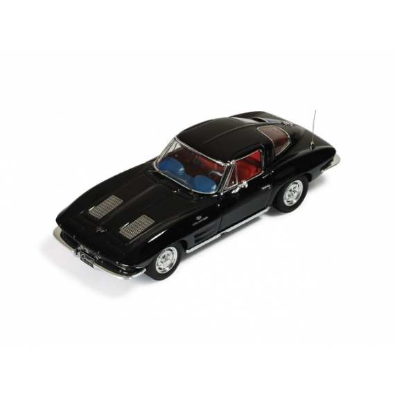 1/43 Chevrolet Corvette Stingray 1963 Black with Red Interiors