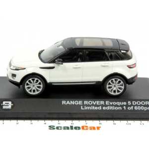 1/43 Range Rover Evoque 2012 белый/черный