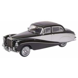 1/43 Rolls Royce Silver Cloud Hooper Empress 1955 черный с серебристым