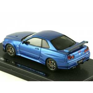 1/43 Nissan Skyline GT-R V-Spec II (R34) 2000 Blue