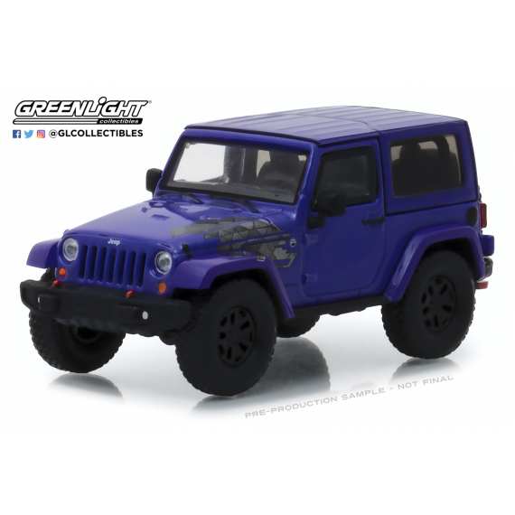 1/43 Jeep Wrangler 4x4 Winter Edition 2017 Xtreme Purple