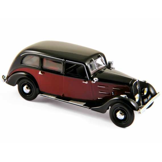 1/43 Peugeot 401 Longue Taxi 1935 Dark Red/Black бордовый с черным