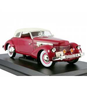 1/18 Cord 812 SUPERCHARGED 1937 BURGUNDY