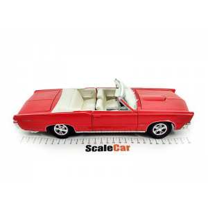 1/18 Pontiac GTO Hurst edition convertible 1965 красный