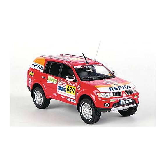 1/43 Mitsubishi Pajero Sport Dakar Service Team 2009