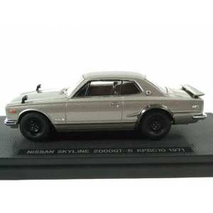 1/43 Nissan Skyline GT-R KPGC10 71 silver