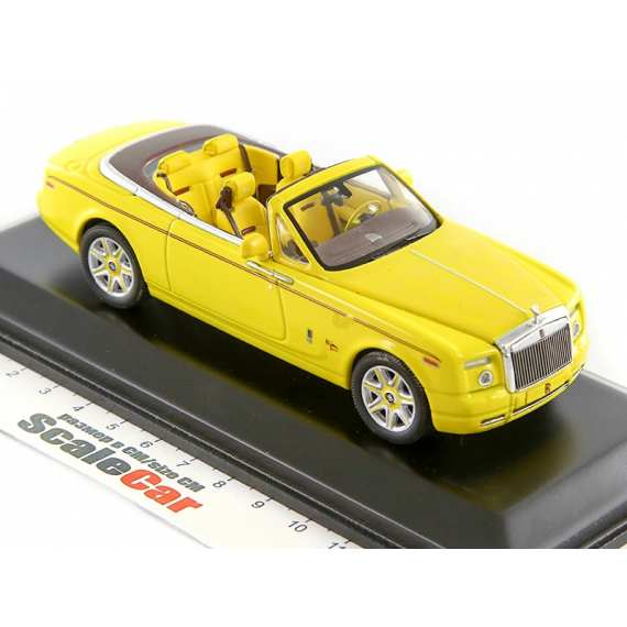 1/43 ROLLS-ROYCE PHANTOM Drophead Coupe Bijan Pakzad Yellow 2011