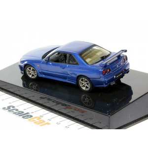 1/43 Nissan Skyline GTR R34 1999 синий мет